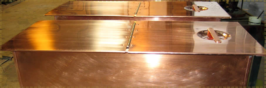 Schmeer Copper Storage Bins